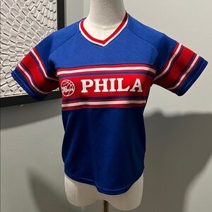 NBA Kids Blue and Red PHILA Jersey